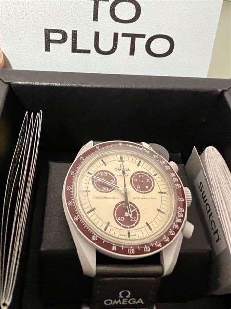 Bnib Swatch Pluto Moonswatch Omega Luxury Watches On Carousell