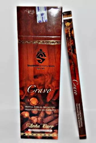 Incenso Shankar Cravo Box 25 Caixinhas MercadoLivre