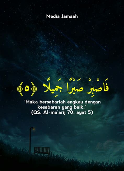 Inilah Surah Quran Tentang Sabar Beautiful Islamic Surah Ayah