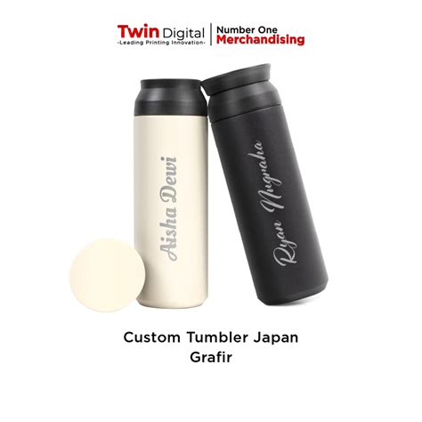 Jual Twindigital Tumbler Termos Stainless Japan 500ml Botol Minum