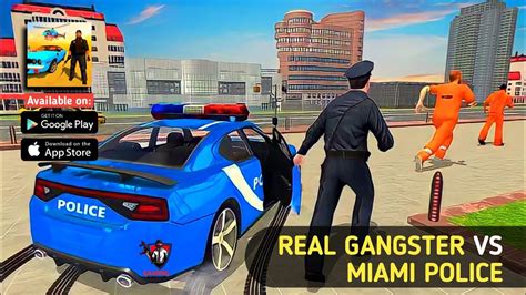 Police Car Game Real Gangster Play 1 Miami Police Crime Simulator