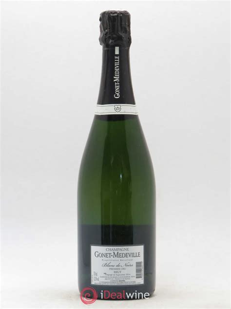 Acheter Blanc De Noirs Er Cru Brut Vignobles Gonet Medeville Lot