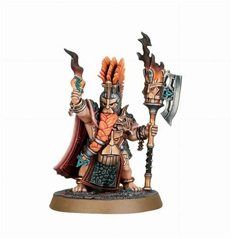 Games Workshop Warhammer Age Of Sigmar Fyreslayers Auric Flamekeeper