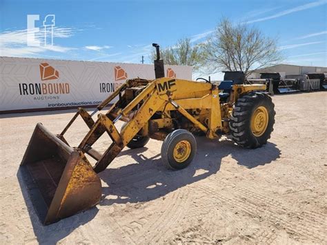 Massey Ferguson Skip Loader Lot 916 Day 2 Public Equipment Auction 4 5 2023 Iron Bound