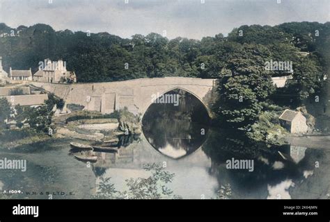 Old Aberdeen Scotland Brig Obalgowmie Bridge Of Don Over The