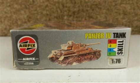 Airfix A02308 Panzer Iv Tank 1 76 Scale Series 2 Plastic Model Kit For Sale Online Ebay