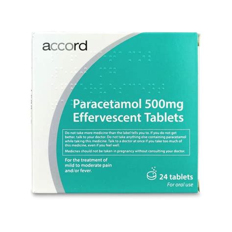 Paracetamol Effervescent Tablets Mg