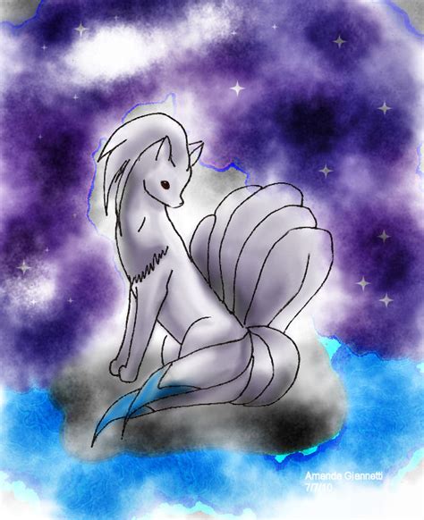 Shiny Ninetales by Wildfrost24 on DeviantArt