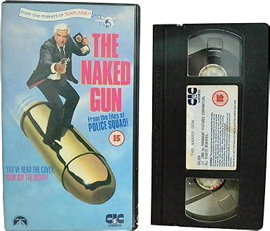 The Naked Gun VHS Leslie Nielsen Priscilla Presley George Kennedy Ricardo Montalban O J