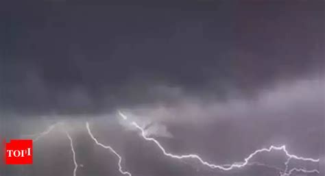 Lightning Strikes Claim Three Lives Patna News Times Of India