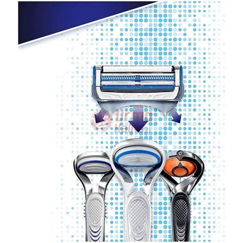 Gillette Fusion Skinguard Sensitive Skutimosi Peiliukai Vnt