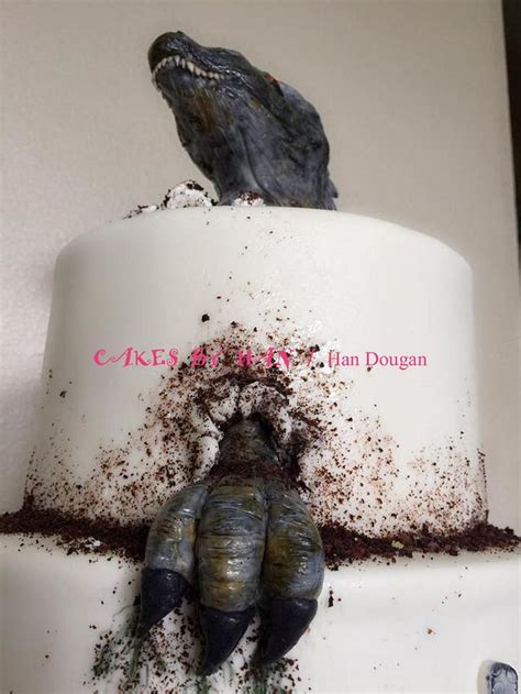 Indominus Rex In Jurassic World Birthday Cake Cake By Cakesdecor