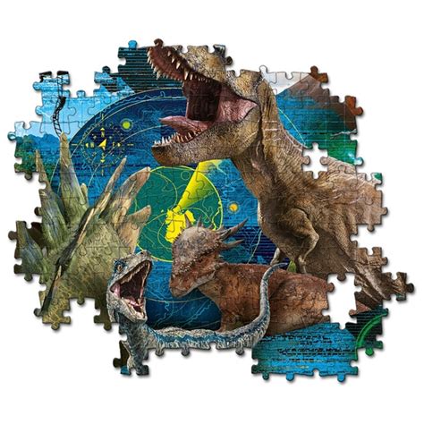 Clementoni Supercolor Jurassic World 104 Piece Jigsaw Puzzle Smyths Toys Uk