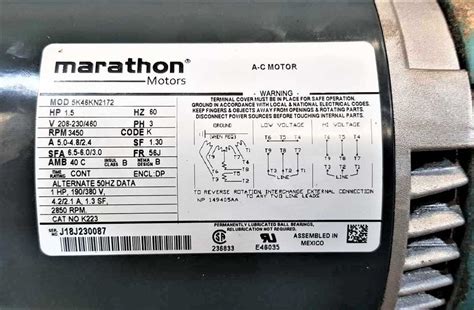 How To Wire A Marathon Hp Electric Motor A Comprehensive Wiring