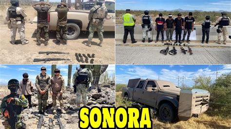 Detenidos Con Arsenal Y Monstruo En Caborca Sonora Youtube