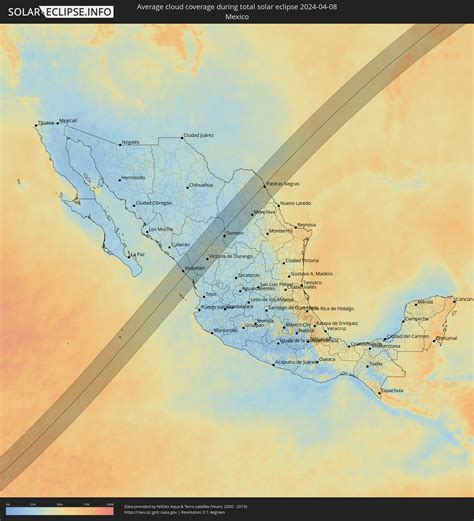 Solar Eclipse 2024 Mexico Map - Abbie Shanda