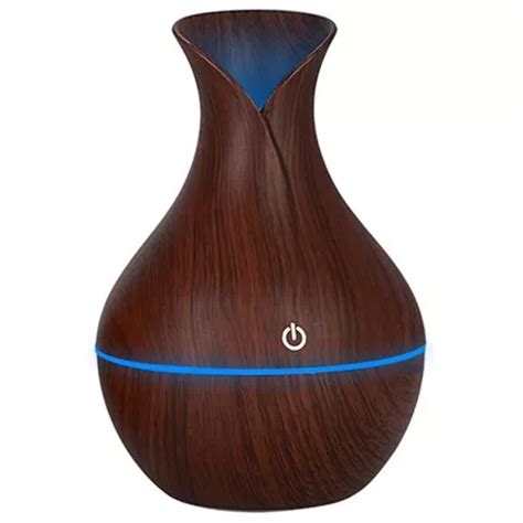 Humidificador Jarro Aromatizador Ultrasonico Simil Madera MercadoLibre