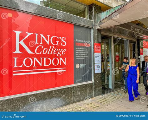 The Office Building Of King S College London Editorial Photo Image Of Banner Poster 259203571