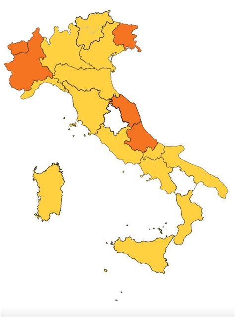 Le Regioni Che Possono Tornare In Zona Bianca E Gialla Con Il