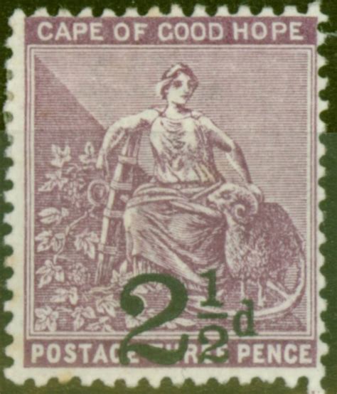 Cape Of Good Hope D On D Dp Magenta Sg A Fine Mtd Mint