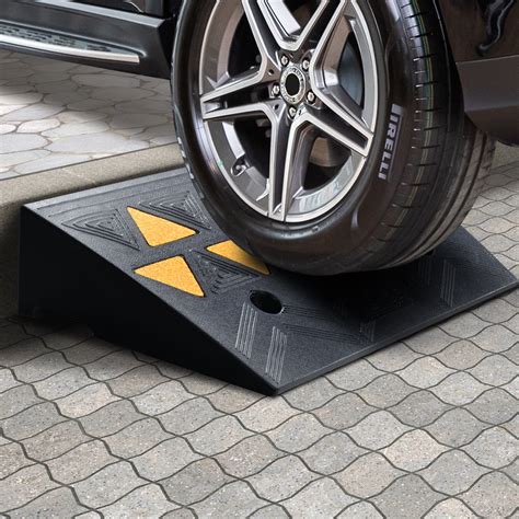 Bentism Rubber Curb Ramp Driveway Ramp For Curb Pack Rise