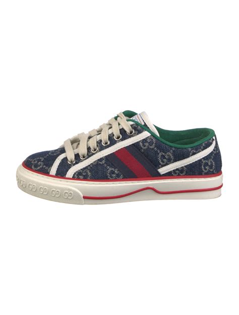 Gucci Printed Sneakers - Blue Sneakers, Shoes - GUC1378664 | The RealReal