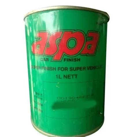 High Gloss Oil Based Paint Aspa Car Finish Automotive Paints, Packaging ...