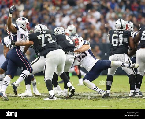 Nov 19 2017 Mexico City Mex Usa New England Patriots Outside