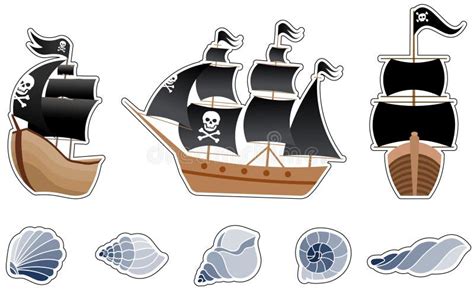 Caribbean Ships Pirates Stock Illustrations – 39 Caribbean Ships Pirates Stock Illustrations ...