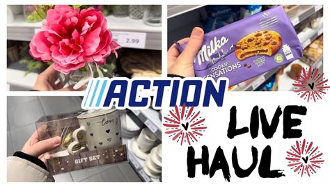 Action Live Haul Februar Alinaberry Youtube