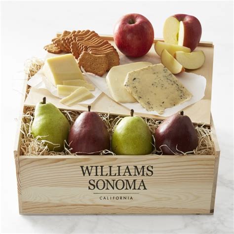 Williams Sonoma Fruit And Cheese T Crate Williams Sonoma