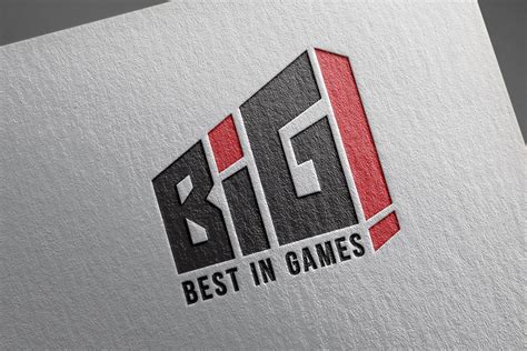 BIG (Best In Games) Logo Design | Casey's Head