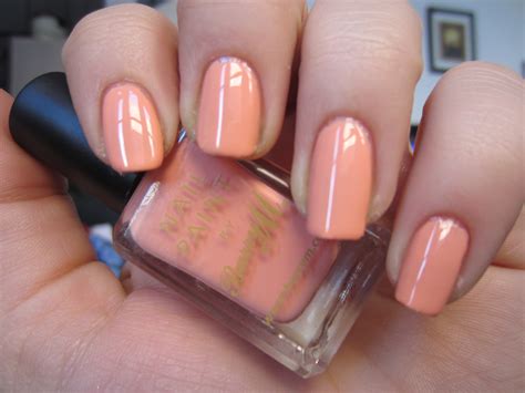 16 Peach Nail Color Designs Images - Peach Color Nail Designs, Peach ...