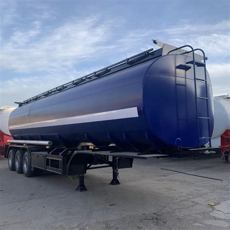 Chemical Transport Tanker Trailer Acid Fuel Petrol Tanker Semi Truck