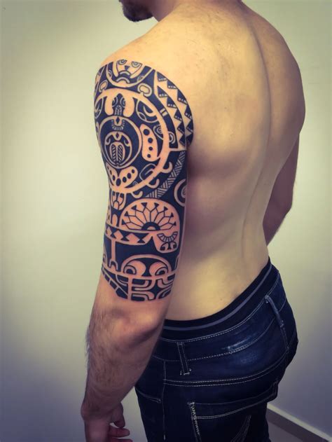 Tattoo Polynesian Pattern Maori Marquesan Tatuagem Maori Tatuagem