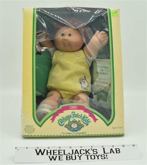 Benny Barth Cabbage Patch Kids #3900 MIB 1985 Coleco Vintage Doll ...