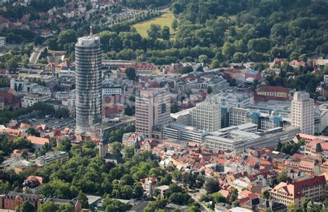 Luftbild Jena B Ro Und Unternehmensverwaltungs Hochhaus Geb Ude