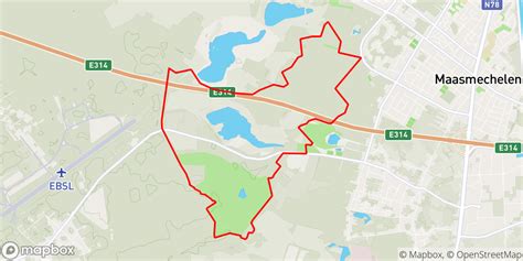 MTB Maasmechelen Rode Lus 16km En 149D Hoogtemeters In Maasmechelen