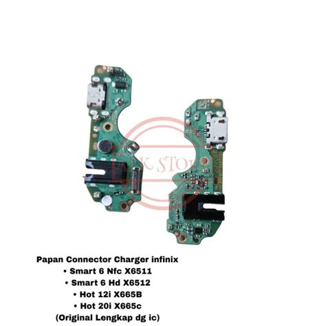 INFINIX HOT I HOT I SMART FLEXIBLE PAPAN KONEKTOR CHARGER CON CAS Lazada Indonesia