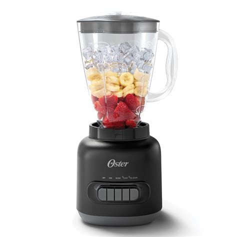 Oster Cup Speed Watt Plastic Jar Easy To Use Blender In Black