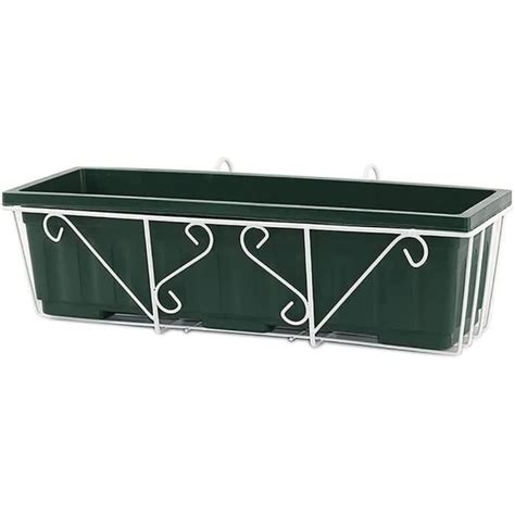 Balcon Vert Suspendu Porte Fleurs Balustrade Pots De Jardinière pour L