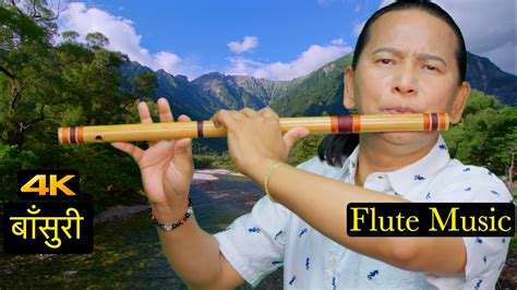 Morning Flute Music Relaxing Bansuri Music Basuri Ko Dhun