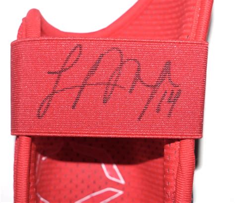 Logan O Hoppe 2023 Los Angeles Angels Game Worn Signed EvoShield PRO