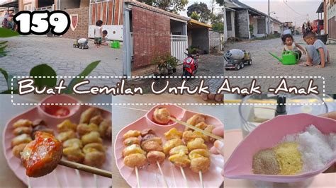 Dailyvlog Aktifitas IRT 2 Anak Di Rumah Minimalis Buat Camilan