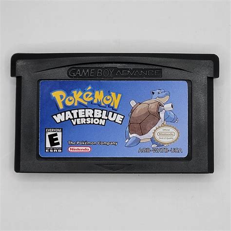 Pokemon Water Blue Rom Hack Gameboy Advance GBA - Etsy