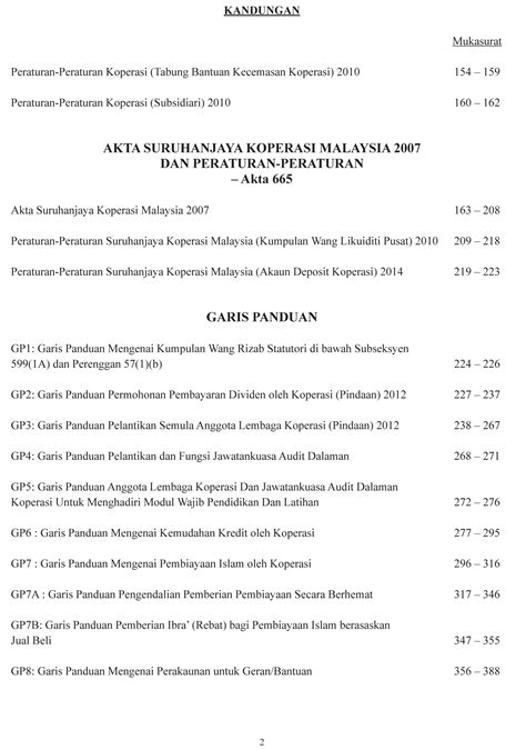 Laws Of Malaysia Akta Koperasi 1993 Dan Peraturan Peraturan Akta