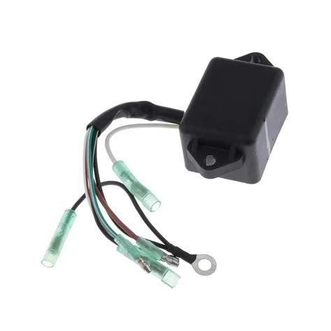 Caixa de ignição cdi embutida bobina solenoide relé para motor de popa