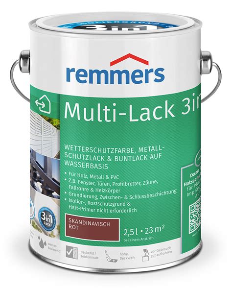 Remmers Multi Lack In L Skandinavisch Rot