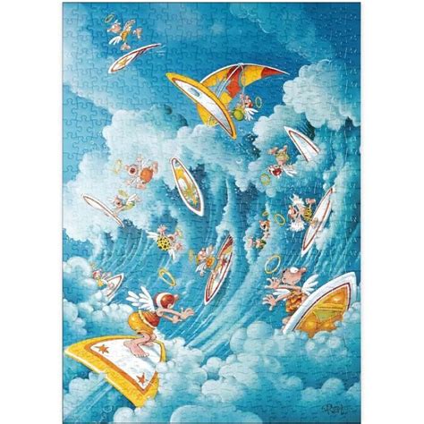 Surfing In Heaven Cartoon Classics Premium Pi Ces Puzzle