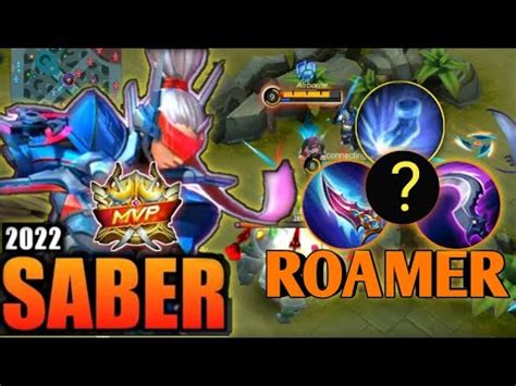 SABER ROAMER BEST BUILD FOR EASY KILL TOP GLOBAL SABER GAMEPLAY